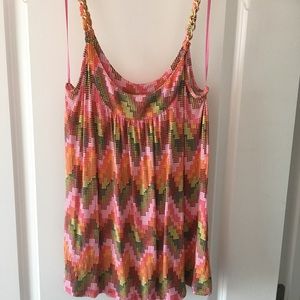 Michael Kors Multi-Colored Tank Top